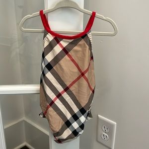 3T Burberry toddler girl one-piece swimsuit